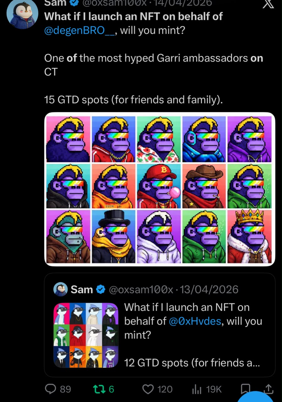 NFT ambassador post